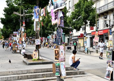 installation et mise en place du festival