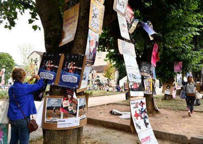 installation et mise en place du festival