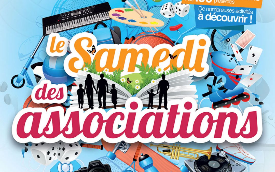 Samedi des associations / Rendez-vous samedi 6 septembre / Halle de Lescudilliers