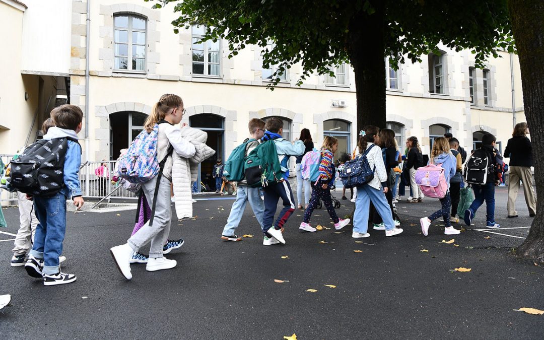 L’heure de la rentrée scolaire a sonné !