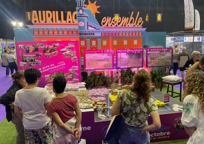 Salon de l’Habitat et de l’Automobile / stand Mairie d'Aurillac
