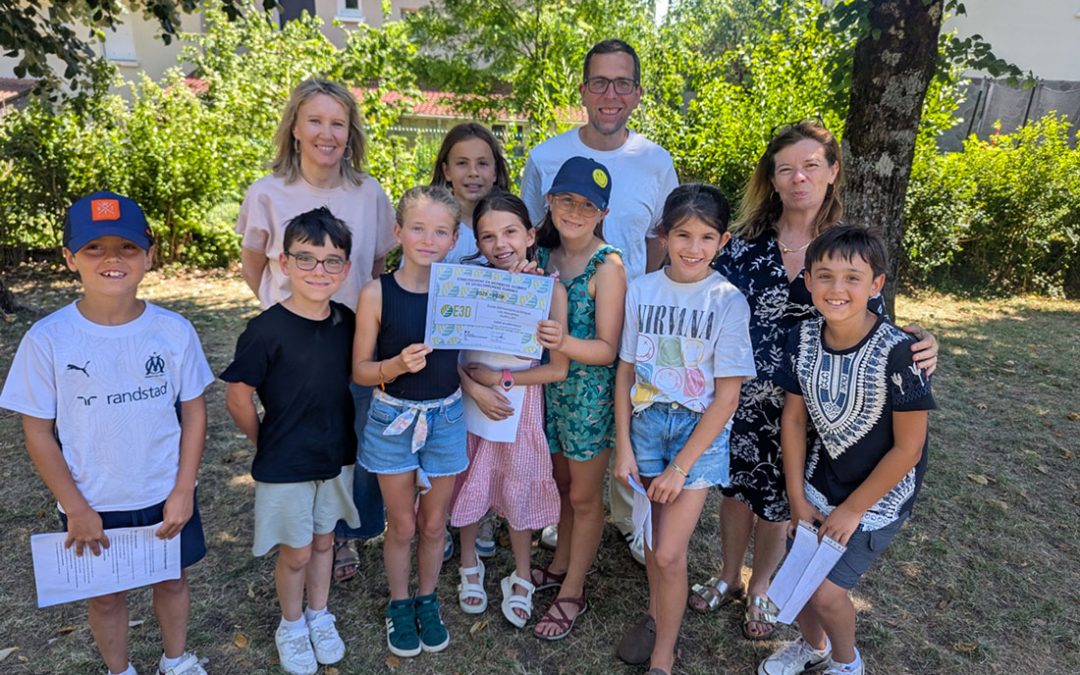 L’école des Alouettes obtient le label  École du Développement Durable – Niveau 2
