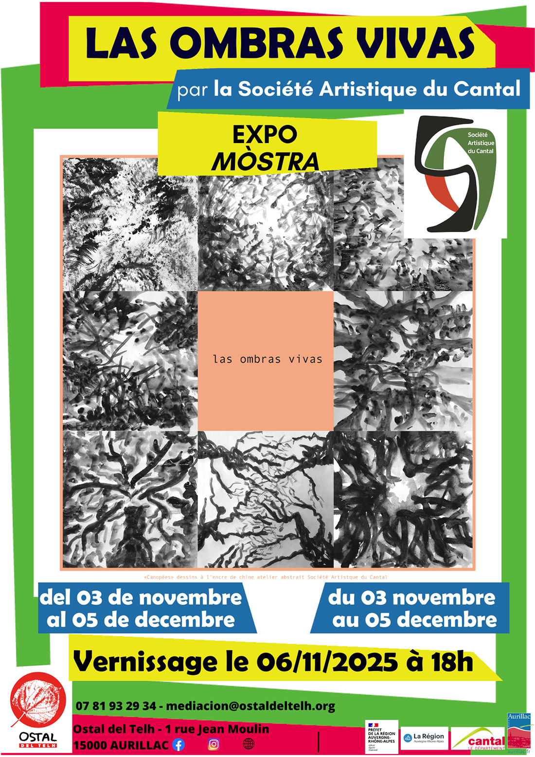 Exposition LAS OMBRAS VIVAS