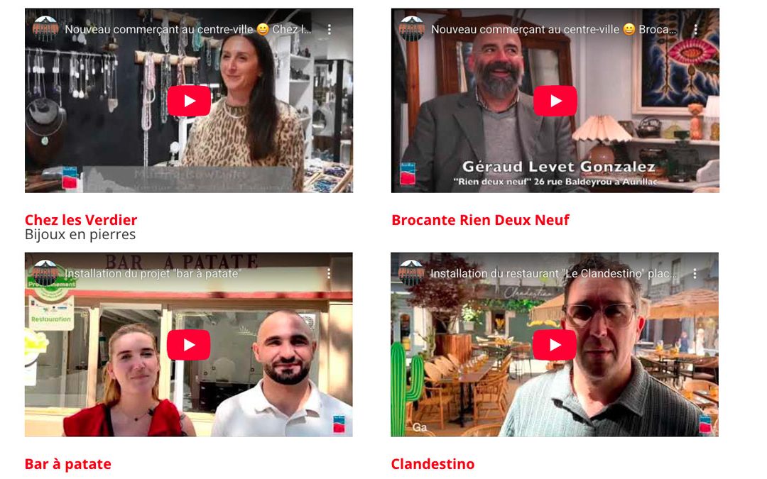 Des commerçants qui croient au centre-ville