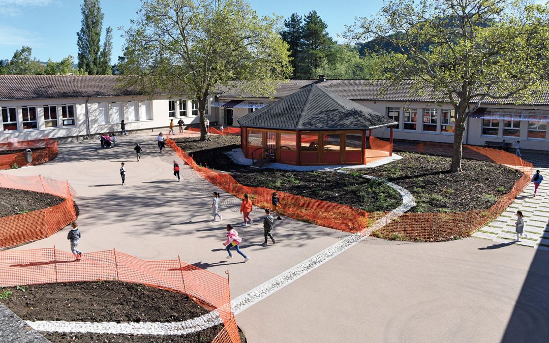 Une deuxième cours oasis à Tivoli