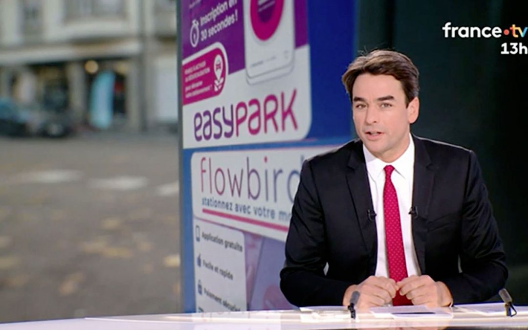 Easypark, l’application stationnement épinglée au plan national dans le journal de France 2