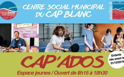 Cap&rsquo;Ados vacances de février
