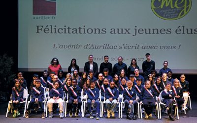 Les jeunes aurillacois(es) d’aujourd’hui seront les citoyens de demain / CMEJ