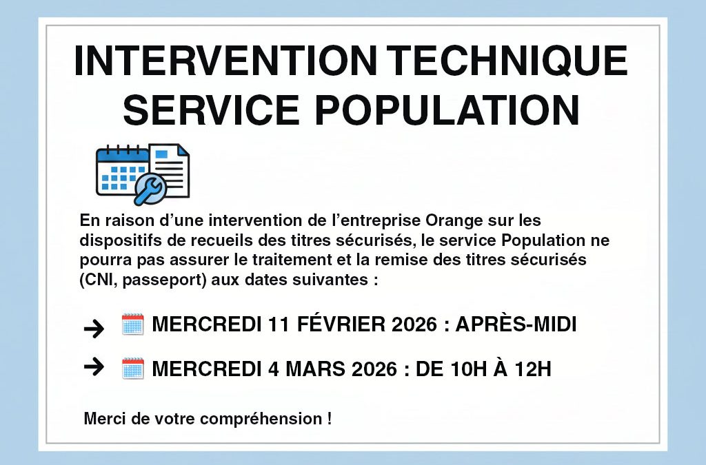 ⚠️ INFOS : CNI & PASSEPORTS