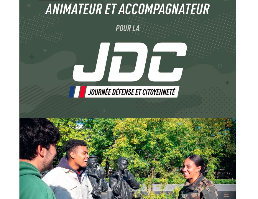Devenez réserviste animateur et accompagnateur pour la JDC