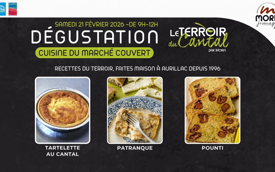 Le Marché Couvert célèbre le terroir le 21 février / animation au marché couvert