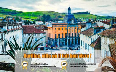 Aurillac, une ville où il fait (vraiment) bon vivre !