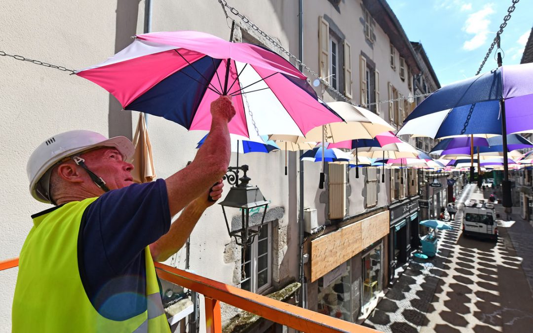 Le centre-ville prend des couleurs !