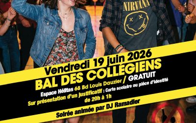 Bal des collégiens – 2è édition / Vendredi 19 juin