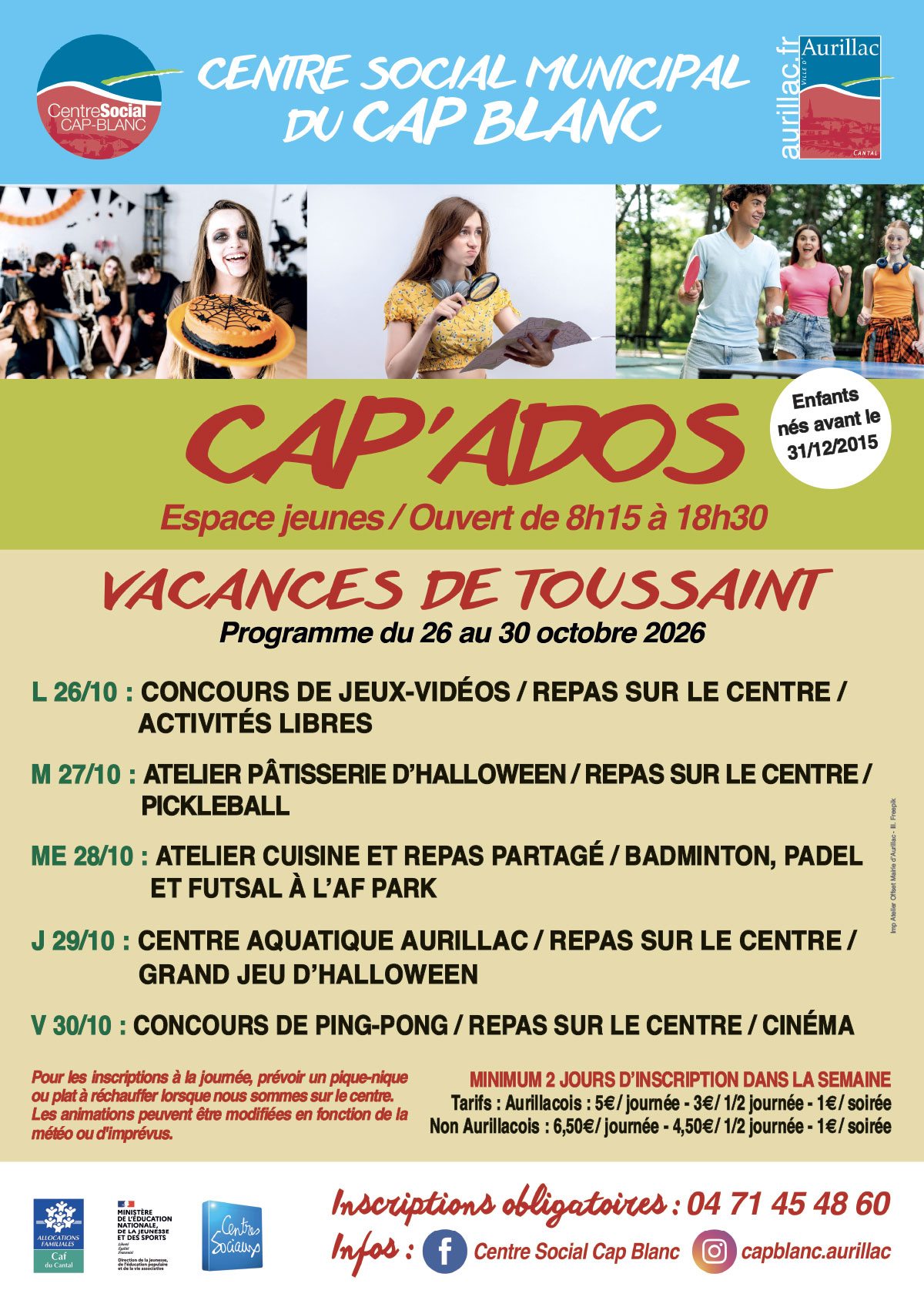 CAP-ADOS-TOISSAINT-2026-S2 Cap'ados