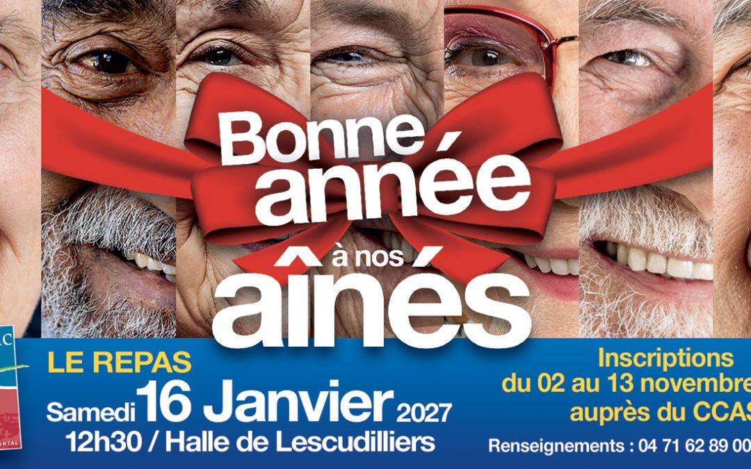 Le repas des aînés fait son retour pour la nouvelle année
