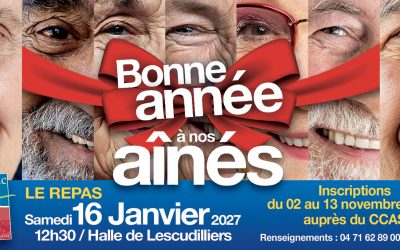 Le repas des aînés fait son retour pour la nouvelle année