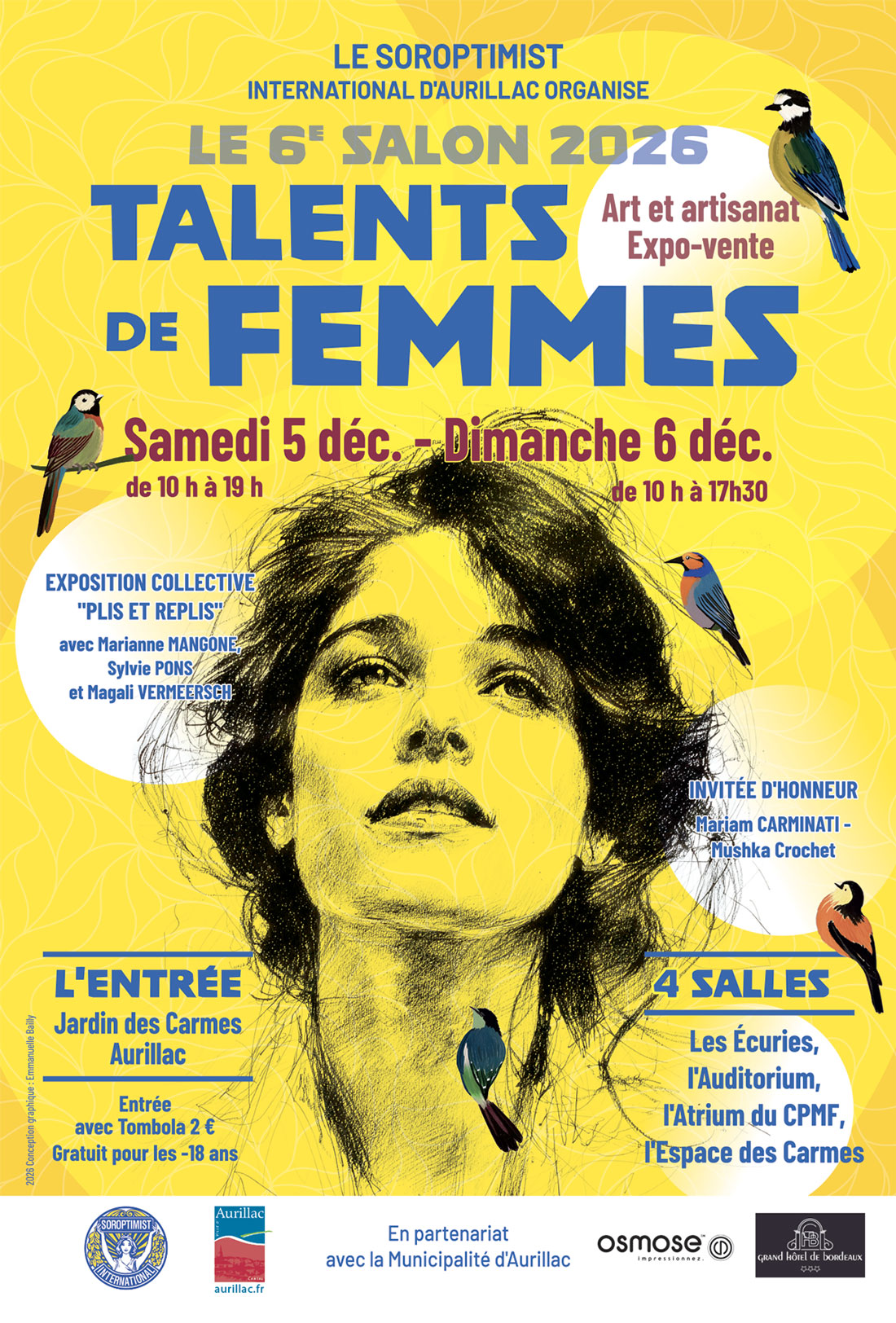 6è Salon « Talents de Femmes » 2026 à Aurillac